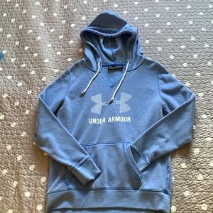 Women’s blue under Armour hoodie